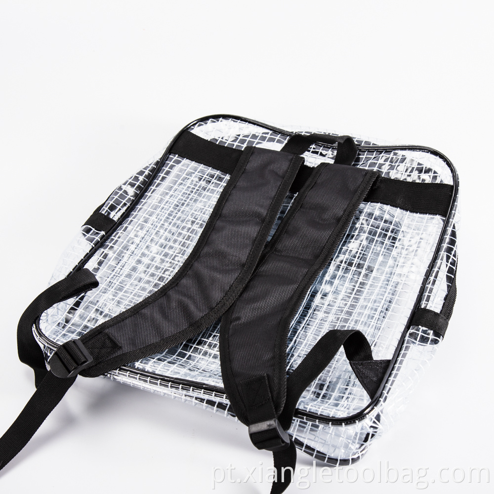 Clear Pvc Tool Bag With Shoulder Strap